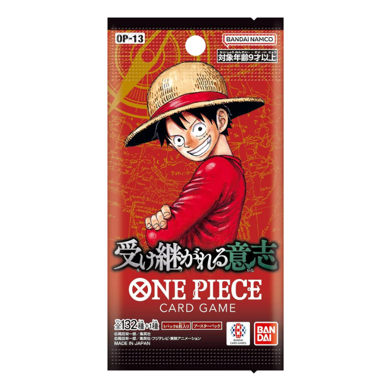One Piece Card Game – OP13 – Carrying On His Will – Booster (JP)