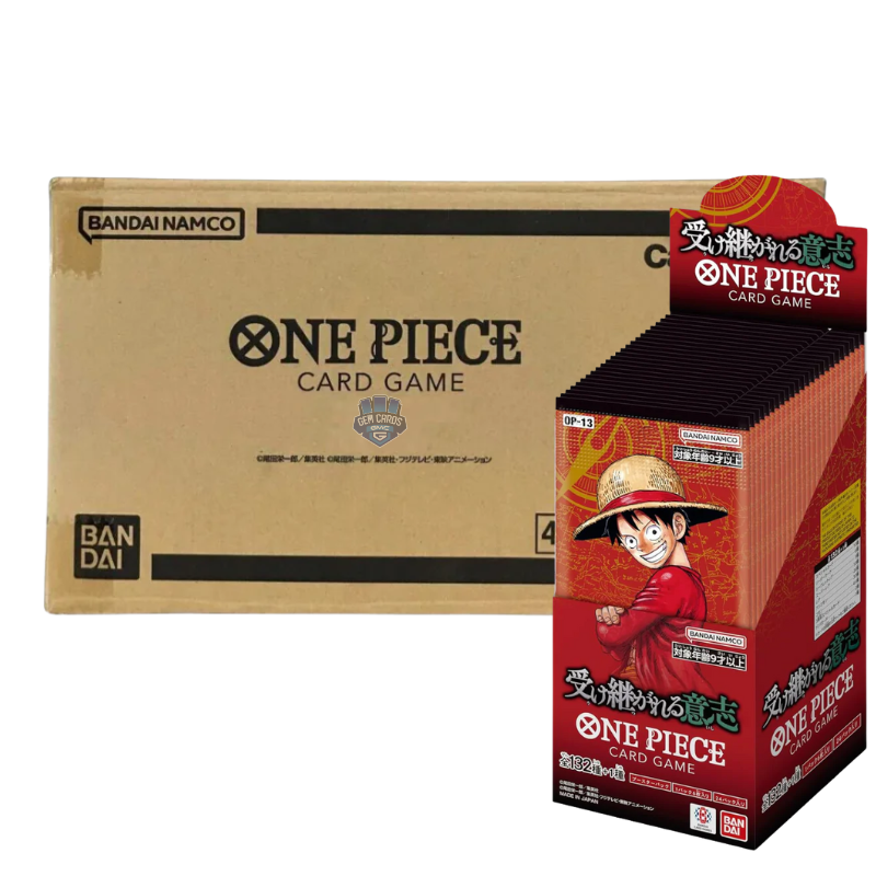 One Piece Card Game – OP13 – Carrying On His Will – Case (JP)