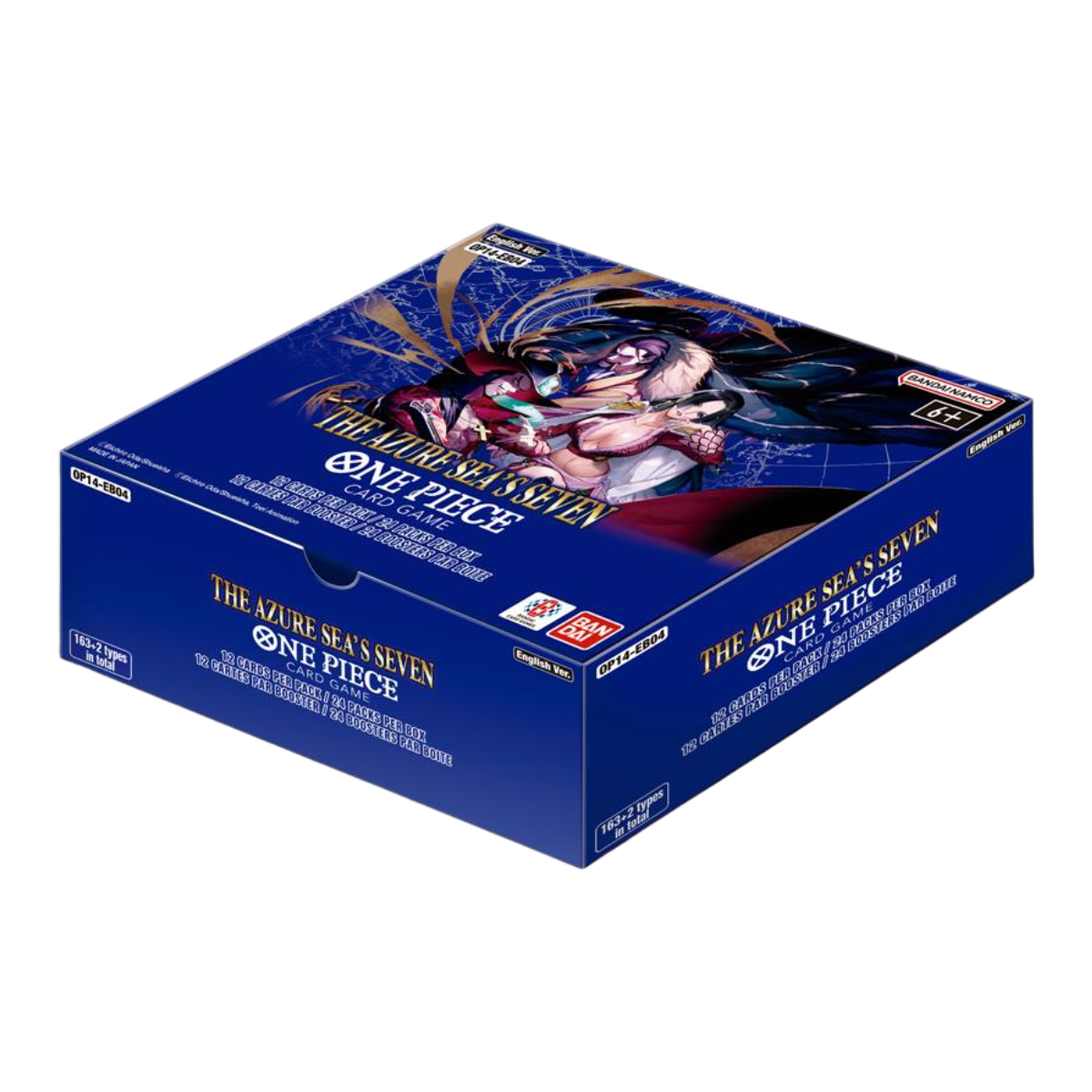 One Piece Card Game – OP14 – The Azure Sea’s Seven – Booster Display (EN)