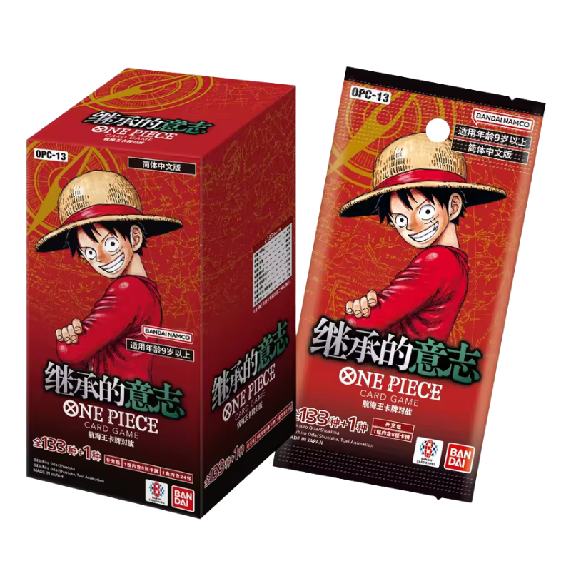 One Piece Card Game – OPC13 – Carrying on His Will – Booster Display (S-CHN)