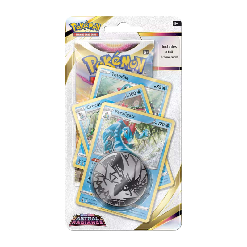 Pokémon – Astral Radiance – Checklane Blister – Swampert / Feraligatr (EN)
