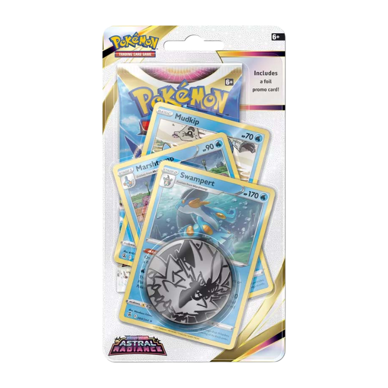 Pokémon – Astral Radiance – Checklane Blister – Swampert / Feraligatr (EN)