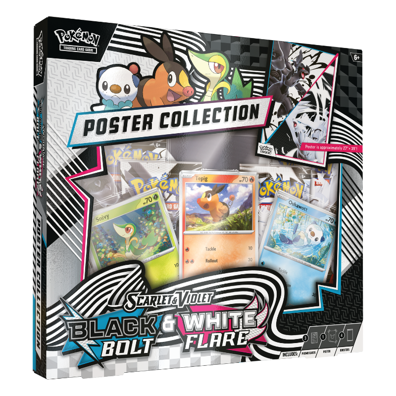 Pokémon – Black Bolt & White Flare – Poster Collection (EN)