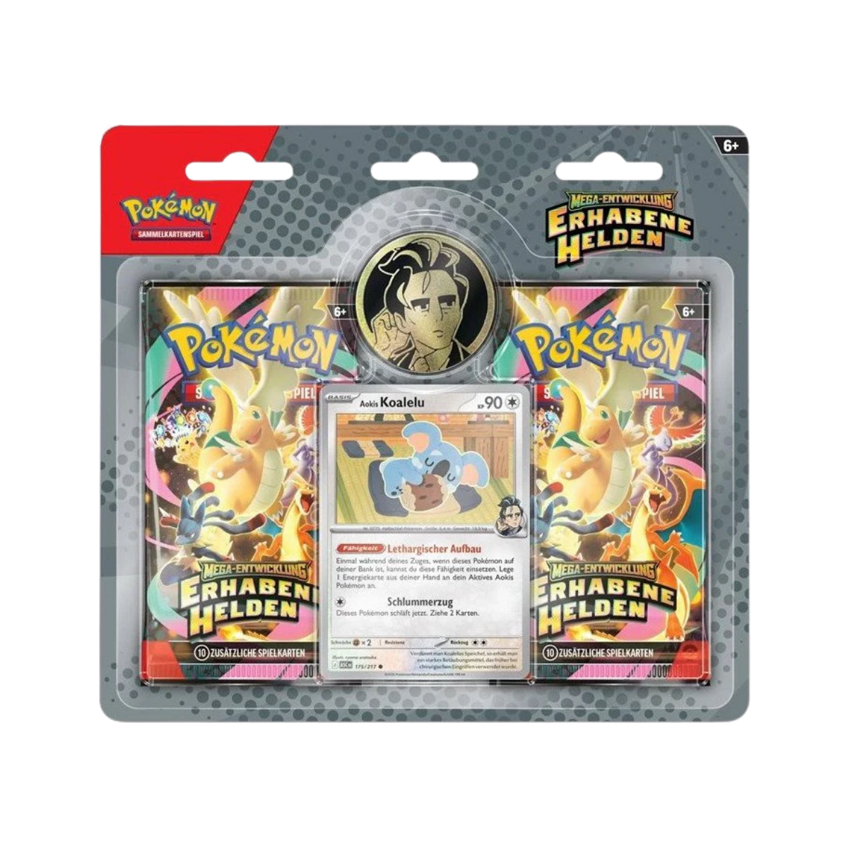 Pokémon – Erhabene Helden – 2-Pack Blister (DE) (zufällige Auswahl)