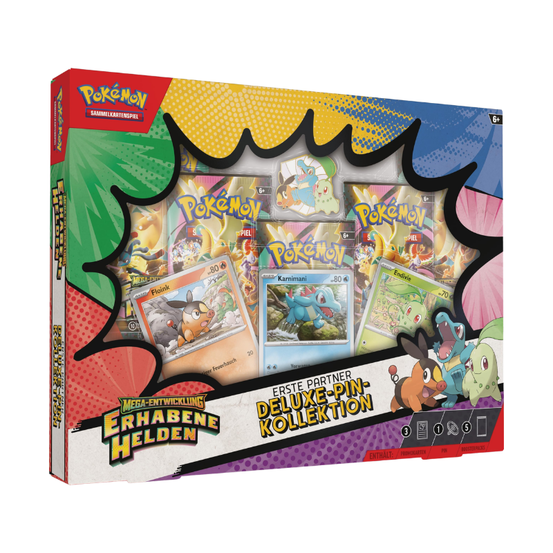 Pokémon – Erhabene Helden – Erste Partner Deluxe Pin Kollektion (DE)