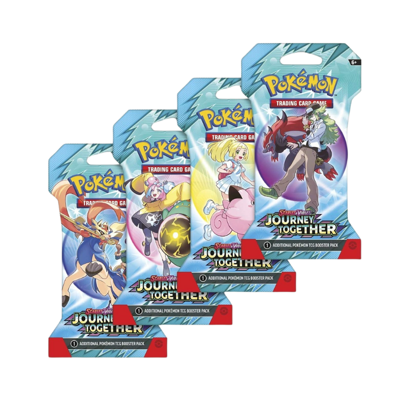 Pokémon Scarlet & Violet Journey Together – Sleeved Booster Englisch