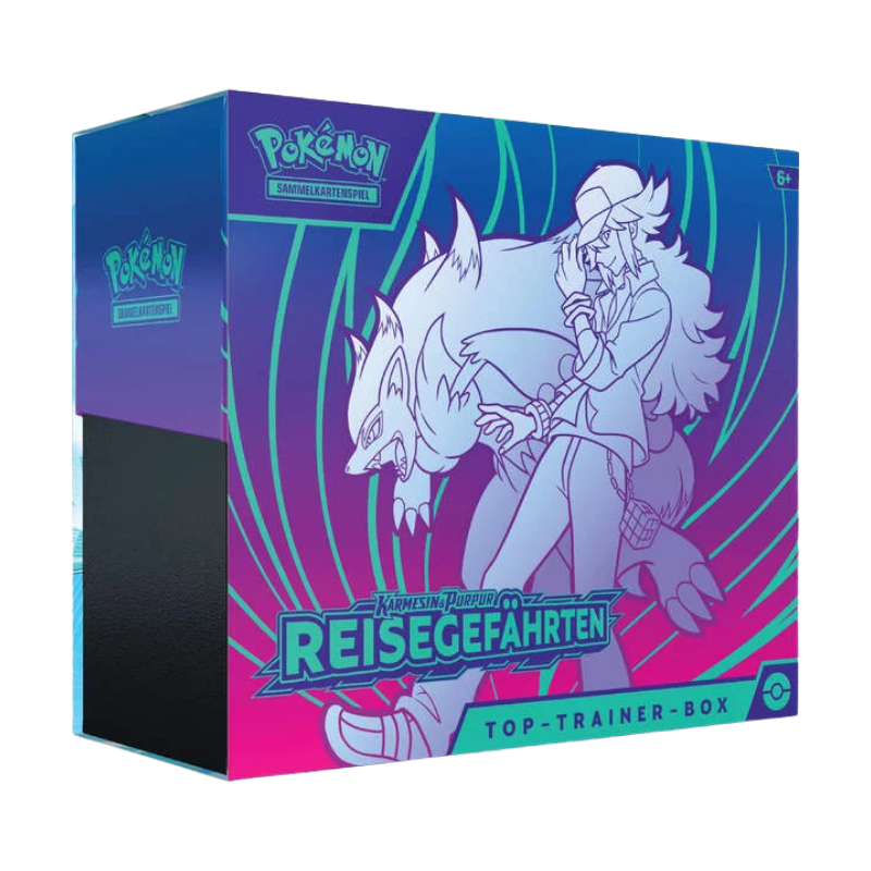 Pokémon Karmesin & Purpur Reisegefährten Top Trainer Box Deutsch