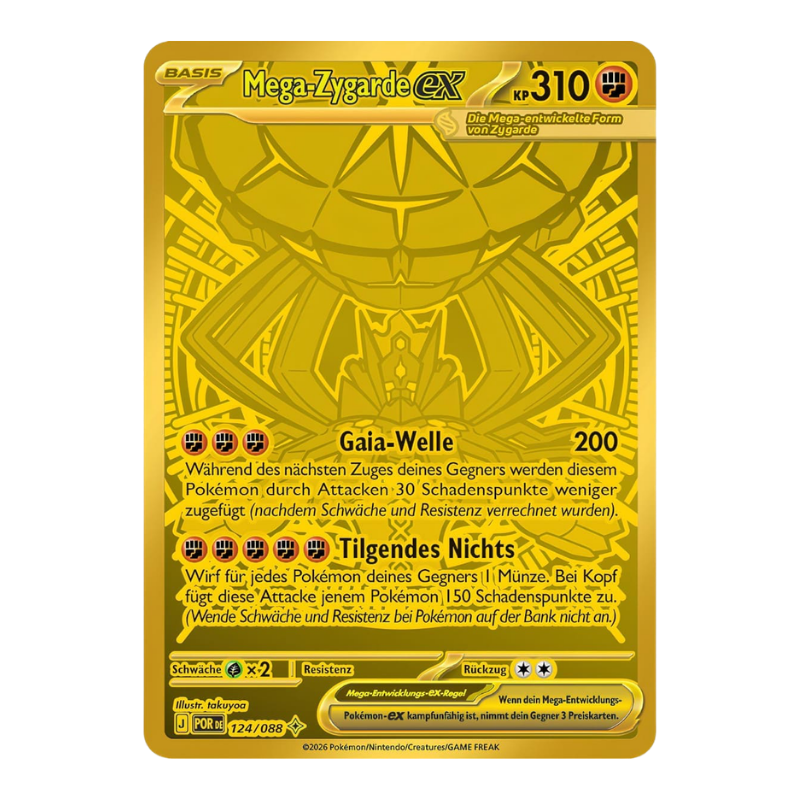 Pokémon – Mega-Entwicklung – Optimale Ordnung – Booster Box Display ME04 (DE)