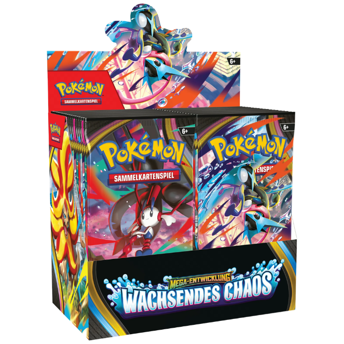 Pokémon – Mega-Entwicklung: Wachsendes Chaos – Display ME04 (DE)