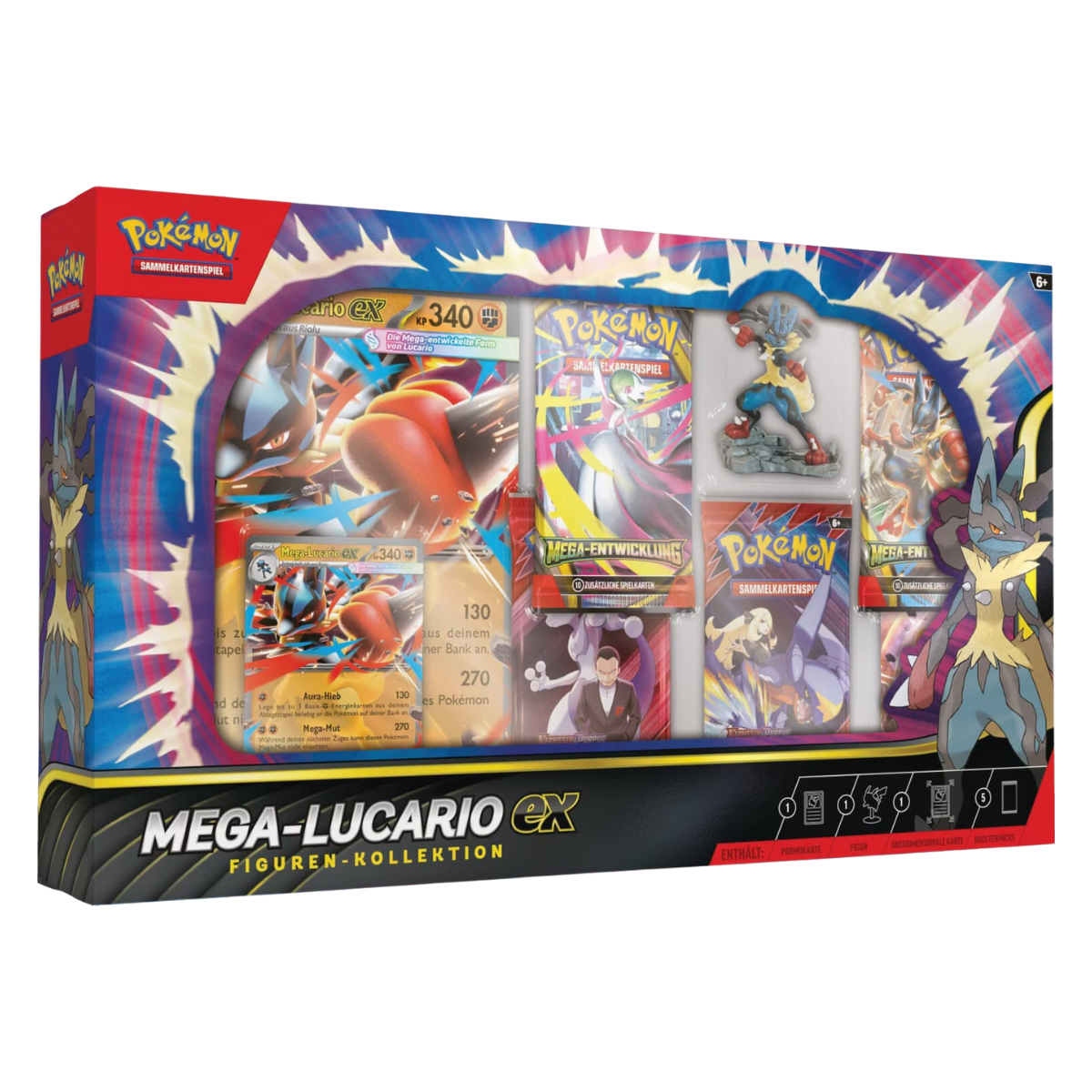 Pokémon – Mega-Lucario Figuren-Kollektion (DE)