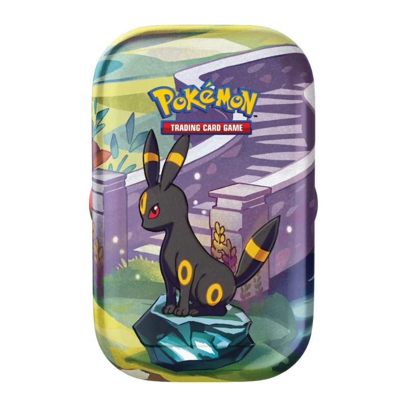 Pokémon – Prismatic Evolutions Mini Tin (zufällige Auswahl) (EN)
