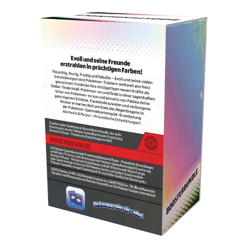 Pokémon – Prismatische Entwicklungen – Booster Bundle (DE)