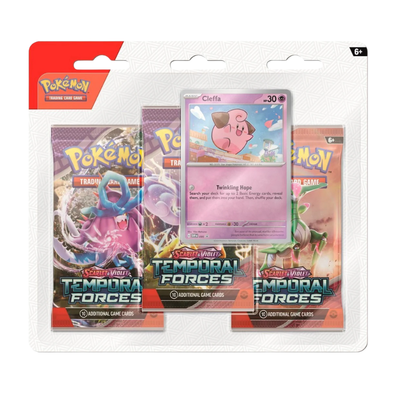 Pokémon – Temporal Forces – 3-Pack Blister (EN)