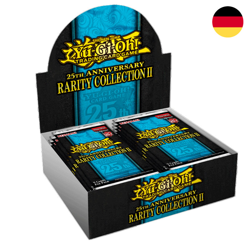 Yu-Gi-Oh! 25th Anniversary Rarity Kollektion II Display Deutsch