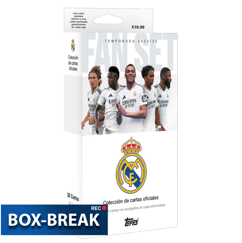 Topps Real Madrid CF Fan Set 2024/2025 BOX-BREAK