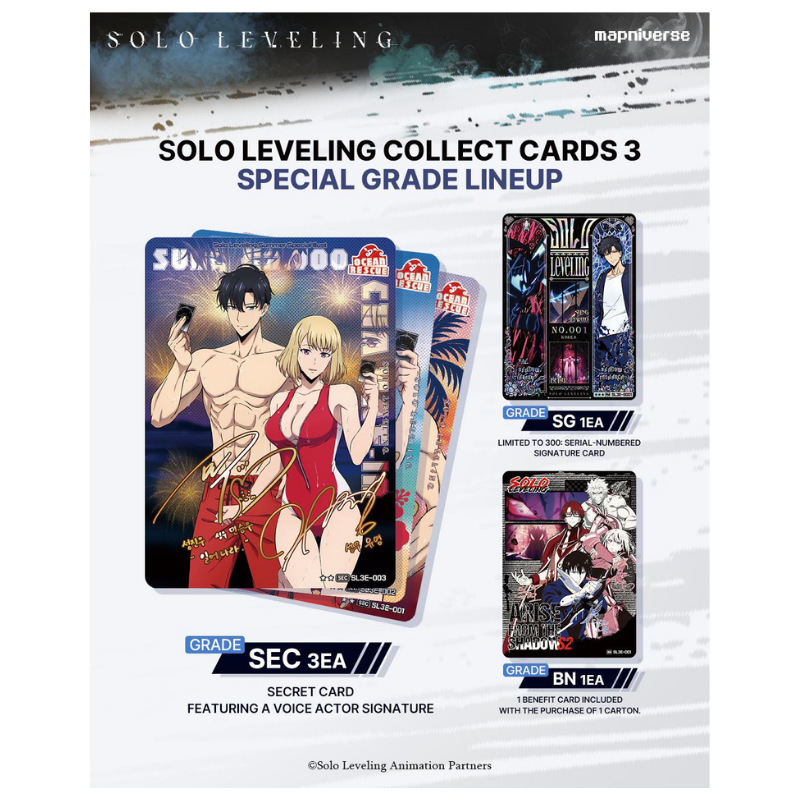 Mapniverse – Solo Leveling – Vol. 3 – Booster Display (KR)