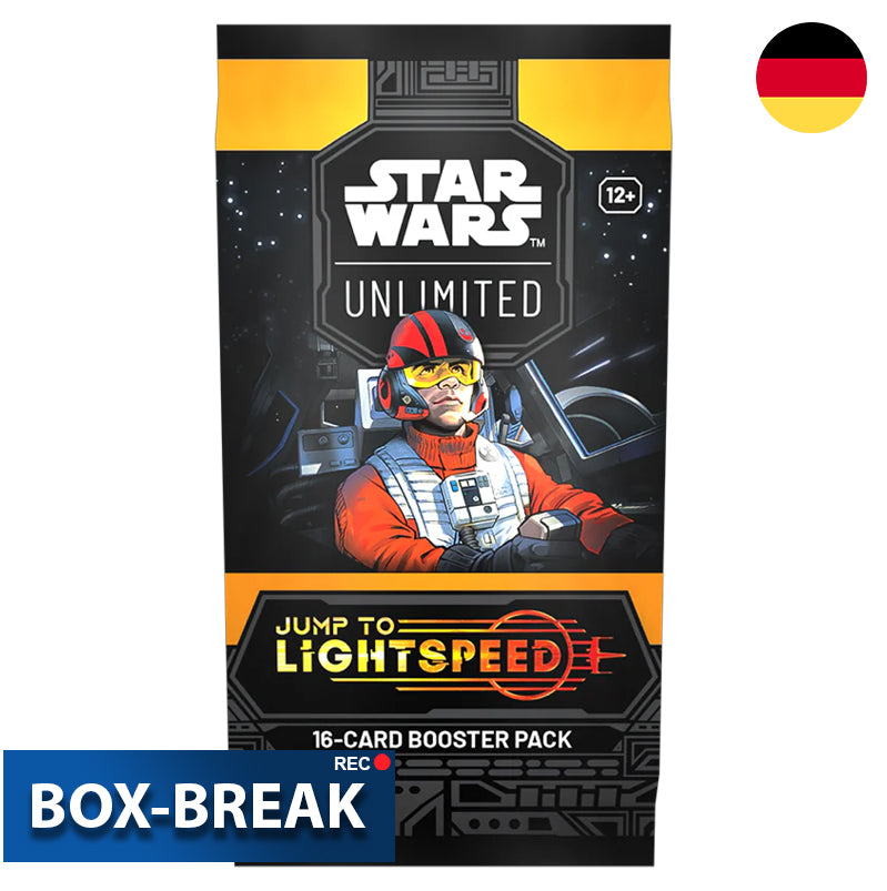 Star Wars Unlimited: Jump to Lightspeed Deutsch BOX-BREAK