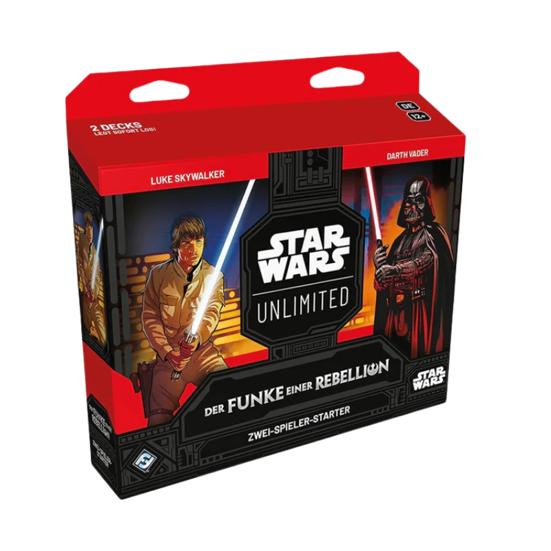 Star Wars: Unlimited – Der Funke einer Rebellion – Zwei-Spieler-Starter Deck (DE)