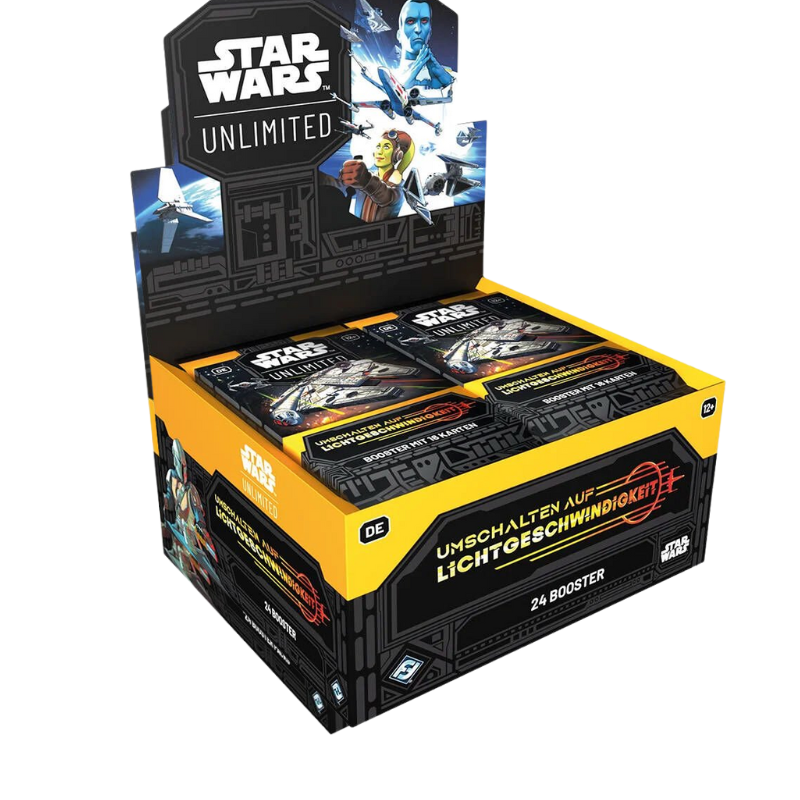 Star Wars: Unlimited – Jump to Lightspeed Booster-Display Deutsch
