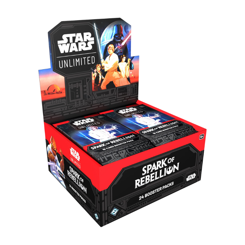 Star Wars: Unlimited -Spark of Rebellion Booster Display Englisch