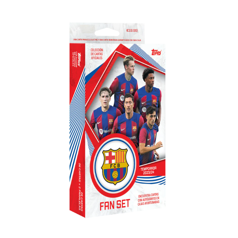 Topps FC Barcelona Official Fan Set 23/24