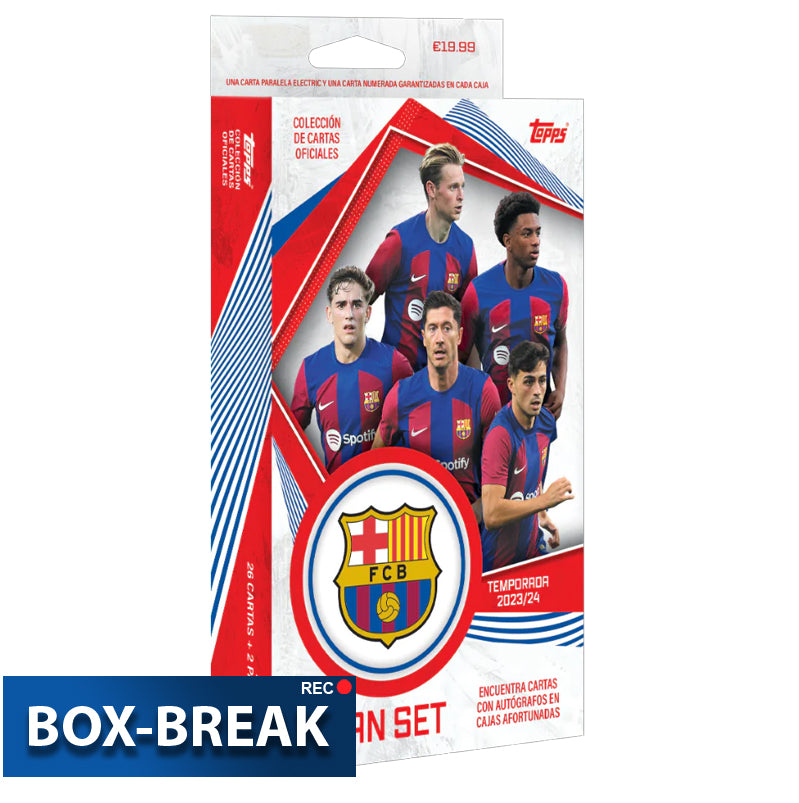 Topps FC Barcelona Official Fan Set 2023/2024 BOX-BREAK