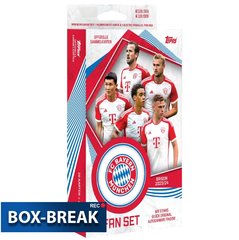 Topps FC Bayern München Official Fan Set 2023/2024 BOX-BREAK