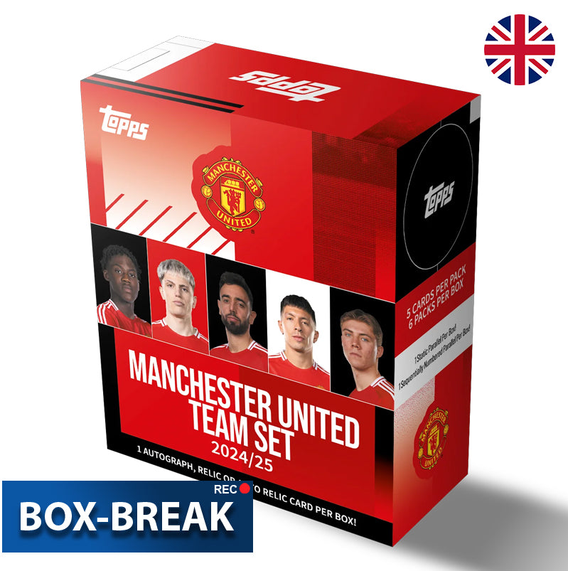Topps Manchester United Team Set 2024/25 BOX-BREAK