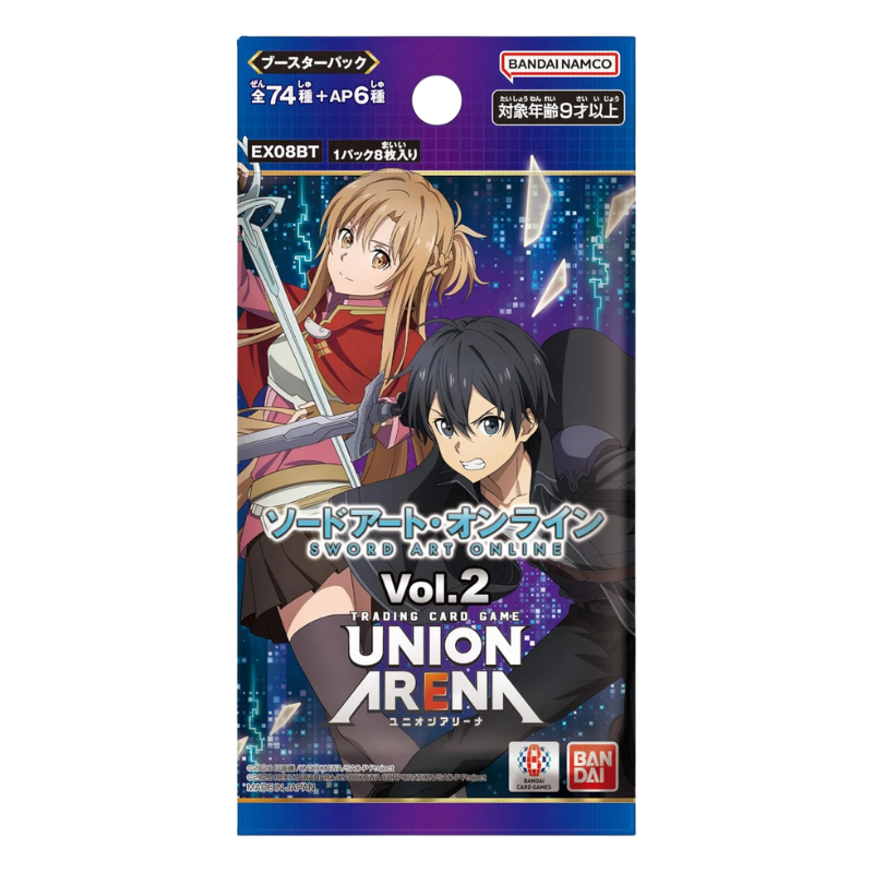 Union Arena – Sword Art Online Vol. 2 – Booster EX08BT (JP)