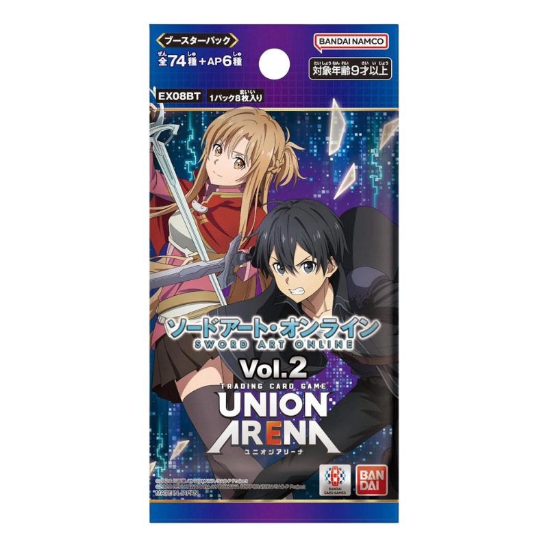 Union Arena - Sword Art Online Vol.2 Booster Display EX08BT Japanisch