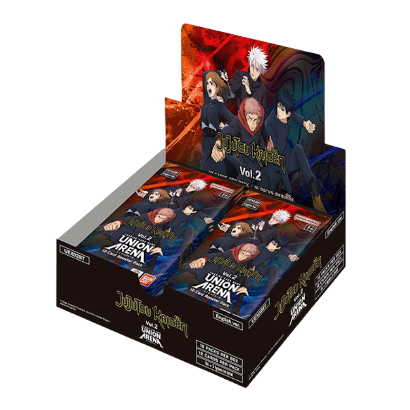 Union Arena – Jujutsu Kaisen Vol. 2 – Booster Display (EN)