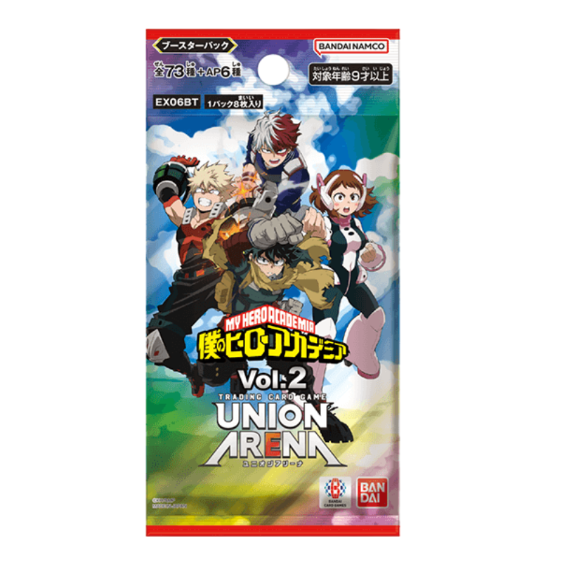 Union Arena – My Hero Academia Vol. 2 – Booster EX06BT (JP)