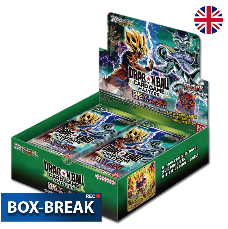 Dragonball Super Card Game -  Beyond Generations B24 Englisch BOX-BREAK