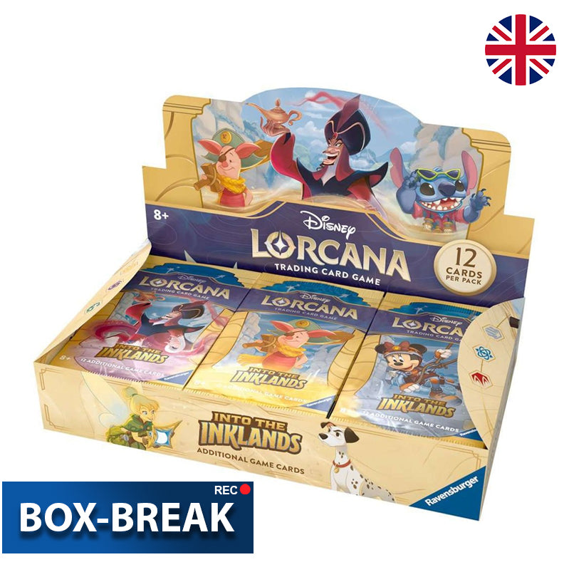 Disney Lorcana: Into the Inklands Englisch BOX-BREAK