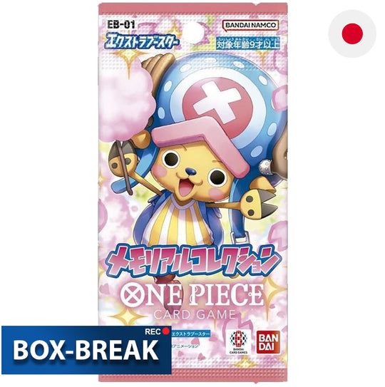 One Piece Card Game - Memorial Collection EB01 Japanisch BOX-BREAK