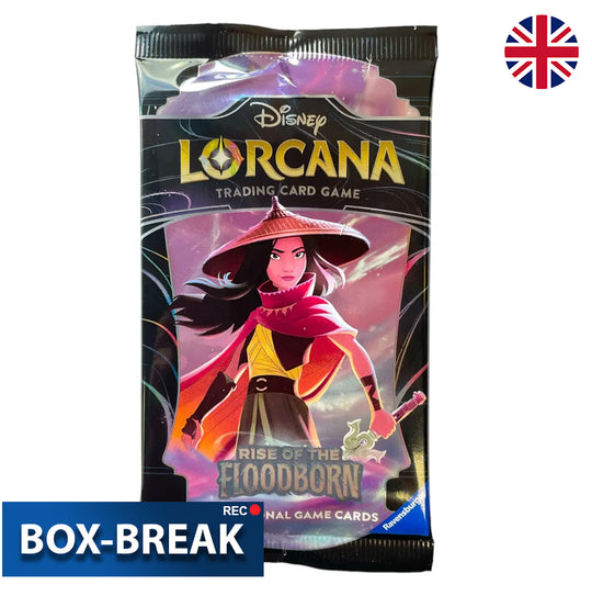 Disney Lorcana: Rise of the Floodborn Englisch BOX-BREAK