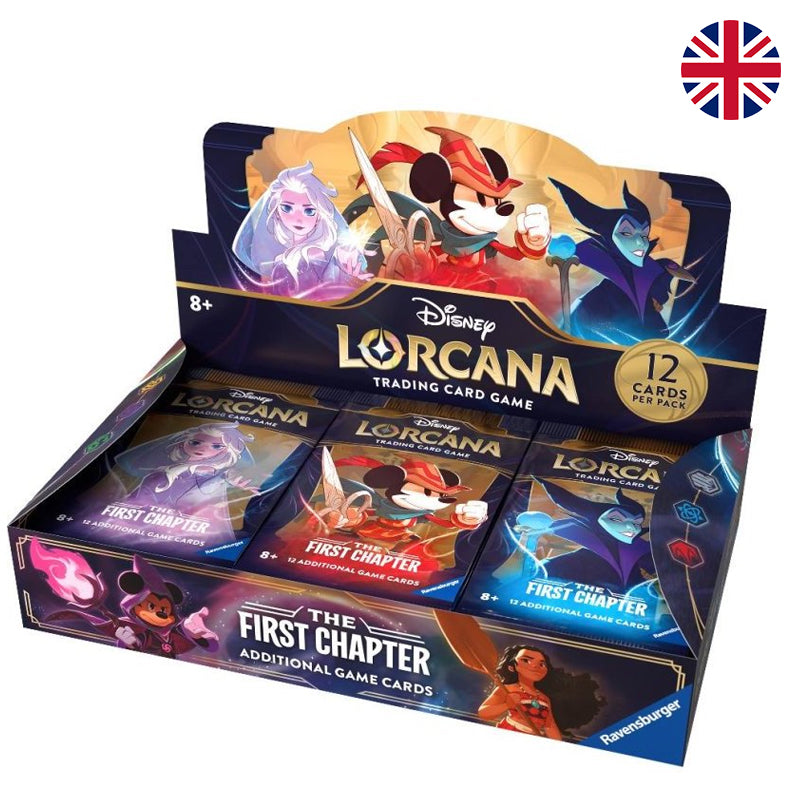 Disney Lorcana: The First Chapter - Display mit 24 Booster Packs Englisch