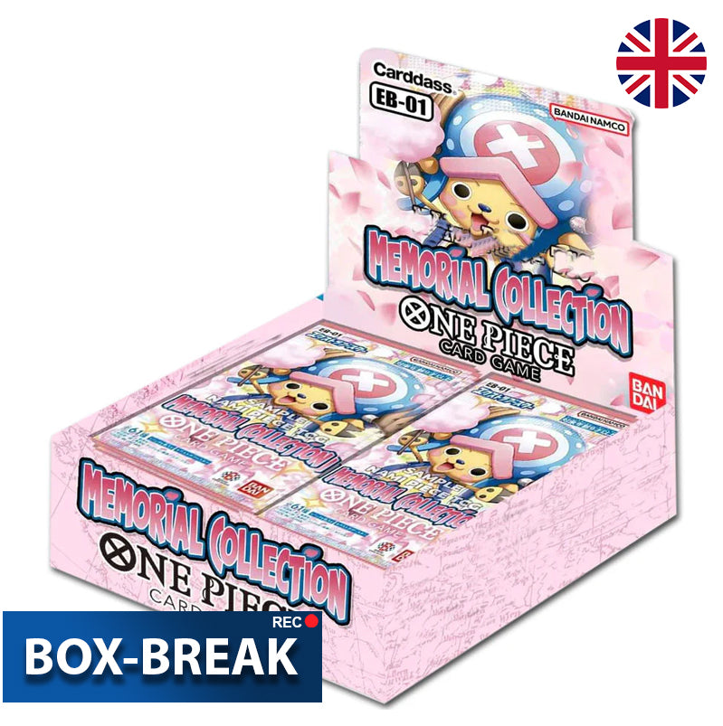 One Piece Card Game - Memorial Collection EB-01 Englisch BOX-BREAK