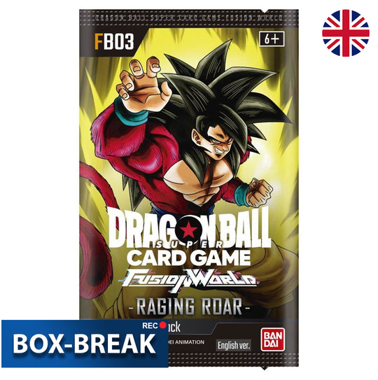 Dragonball Super Card Game - Raging Roar FB-03 Englisch BOX-BREAK