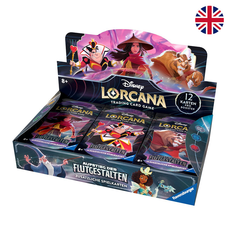 Disney Lorcana: Rise of the Floodborn - Display mit 24 Booster Packs Englisch