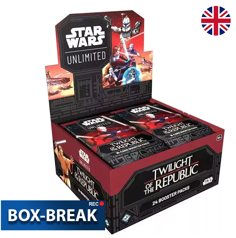 Star Wars Unlimited: Twilight of the Republic Englisch BOX-BREAK