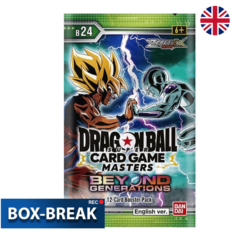 Dragonball Super Card Game -  Beyond Generations B24 Englisch BOX-BREAK