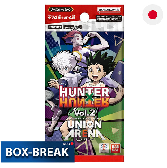 Union Arena - Hunter x Hunter Vol.2 - EX01BT Japanisch BOX-BREAK