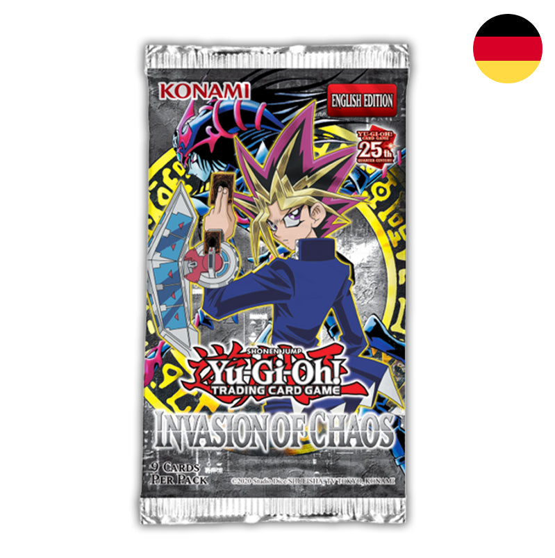 Yu-Gi-Oh! Invasion of Chaos 25th Anniversary Booster – Deutsch