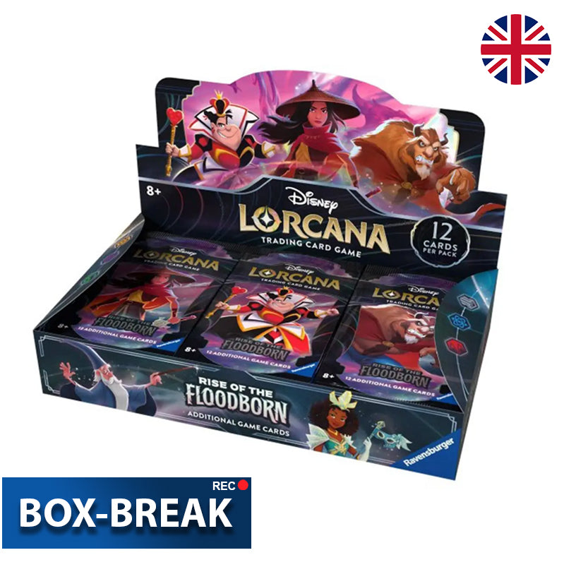 Disney Lorcana: Rise of the Floodborn Englisch BOX-BREAK