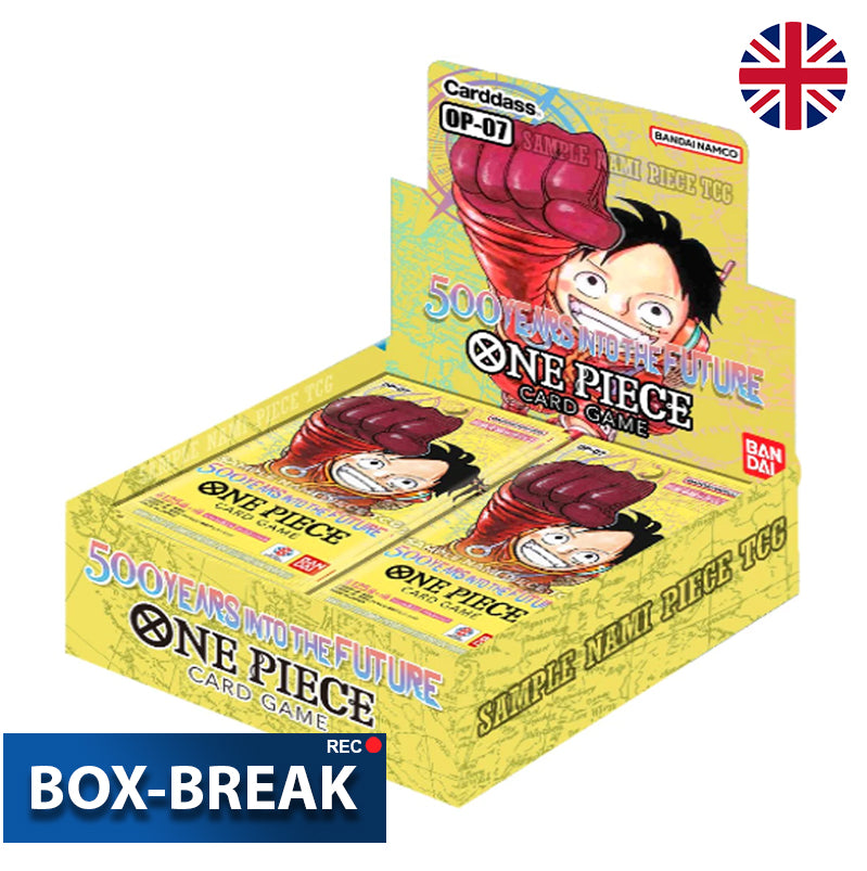 One Piece Card Game - 500 Years into the Future OP-07 Englisch BOX-BREAK