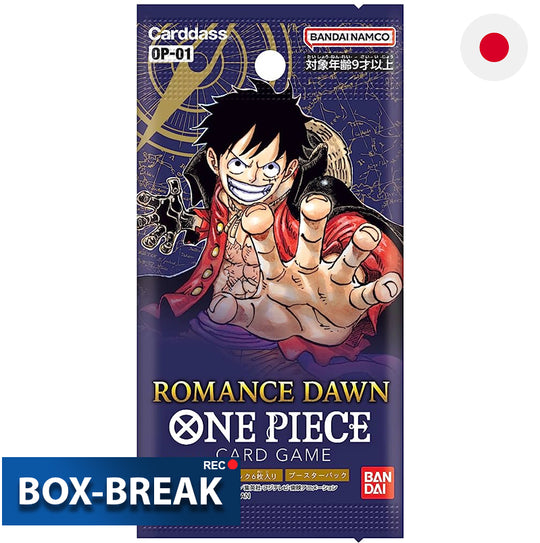 One Piece Card Game -Romance Dawn OP-01 Japanisch BOX-BREAK