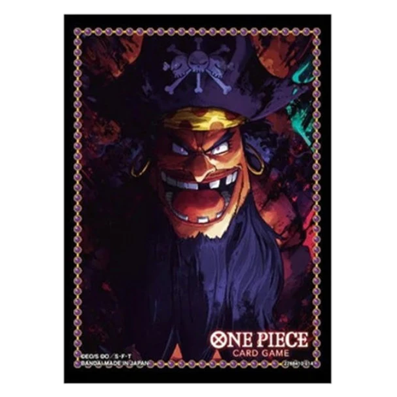One Piece Card Sleeves Store Edition Vol. 3 mit Marshall D. Teach, 70 Kartenhüllen