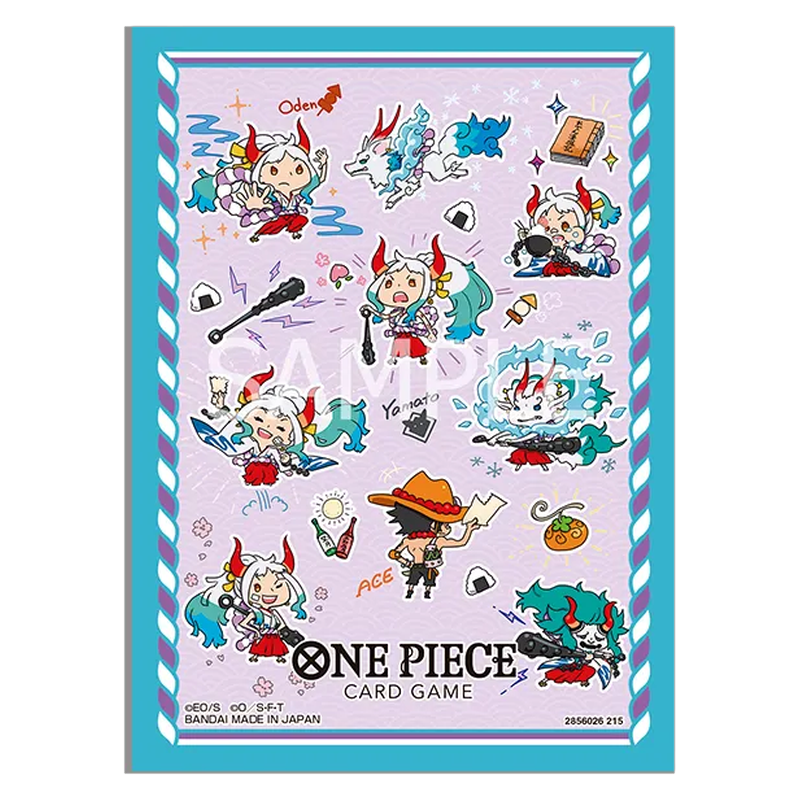 One Piece Official Card Sleeves Vol. 15 mit Yamato, 70 Kartenhüllen