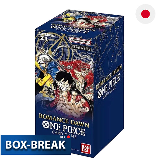 One Piece Card Game -Romance Dawn OP-01 Japanisch BOX-BREAK